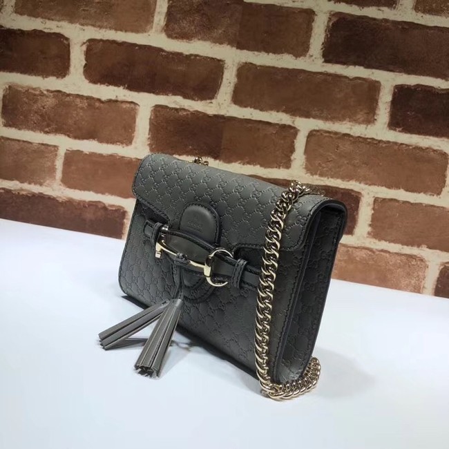 Gucci Mini leather bag 449636 grey