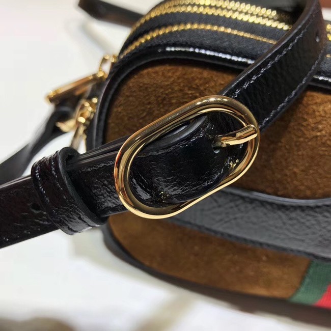 Gucci Ophidia mini GG bag 546597 brown velvet