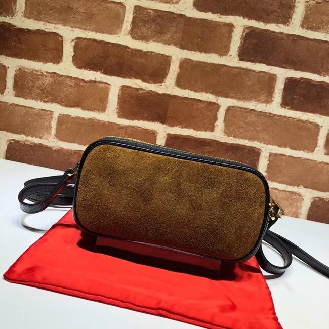 Gucci Ophidia mini GG bag 546597 brown velvet