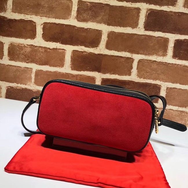 Gucci Ophidia mini GG bag 546597 red velvet