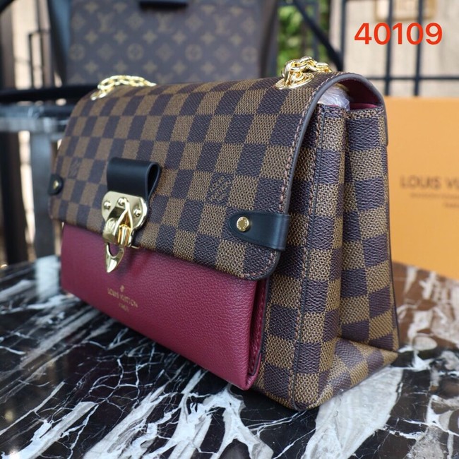 Louis vuitton original monogram canvas M40108 Lie De Vin