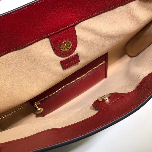 Gucci Rajah large tote 537219 red