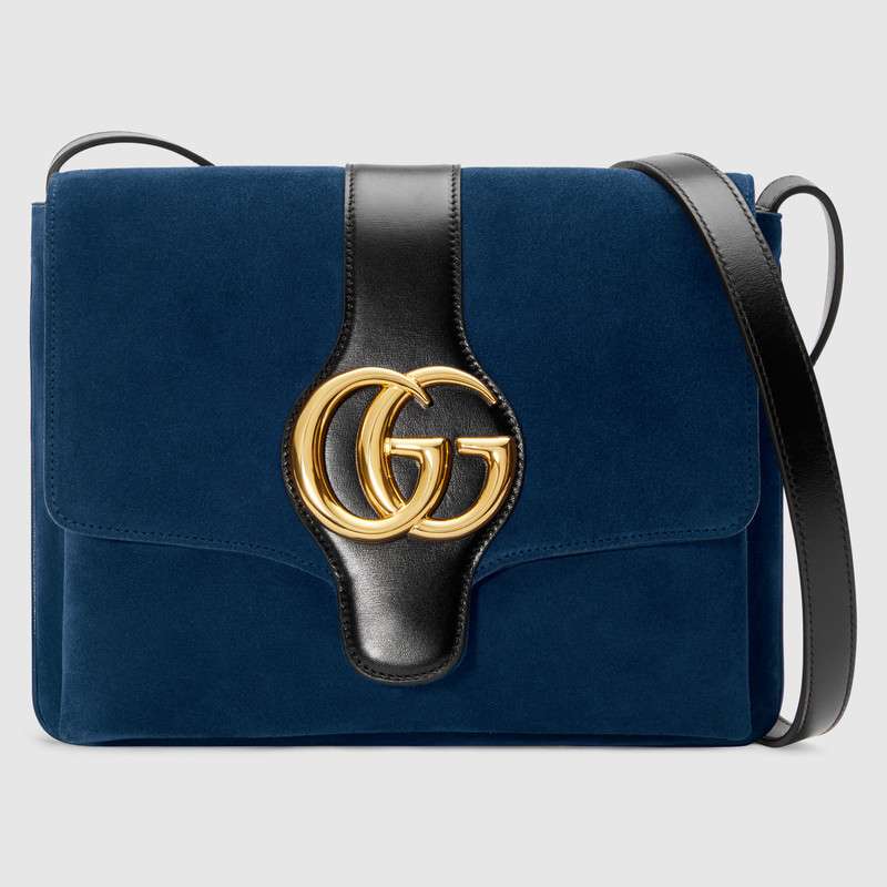 Gucci Arli medium shoulder bag 550126 Dark blue