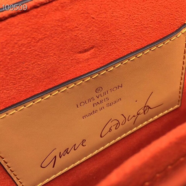 Louis Vuitton TWIST MM M50282 white&orange