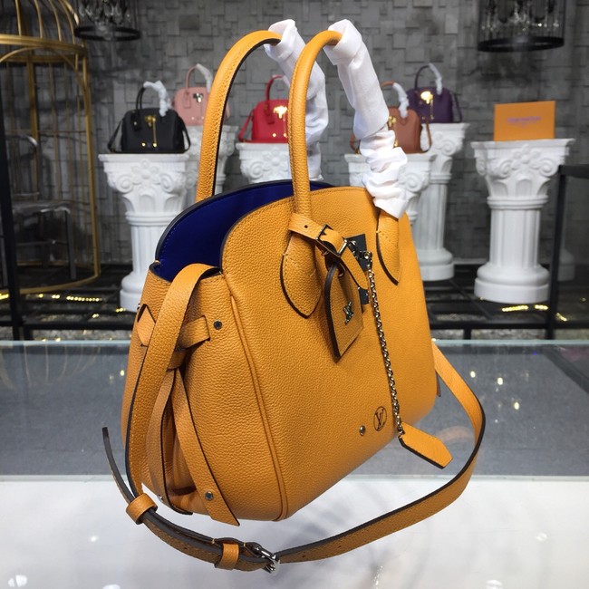 Louis Vuitton Veau Nuage Leather Milla MILLA PM M54347 Safran Yellow