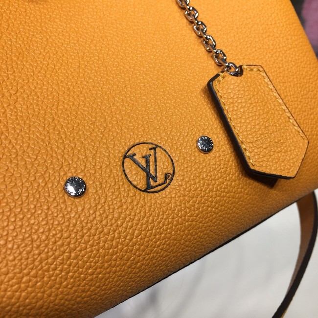 Louis Vuitton Veau Nuage Leather Milla MILLA PM M54347 Safran Yellow