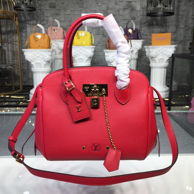 Louis Vuitton Veau Nuage Leather Milla MILLA PM M54347 red