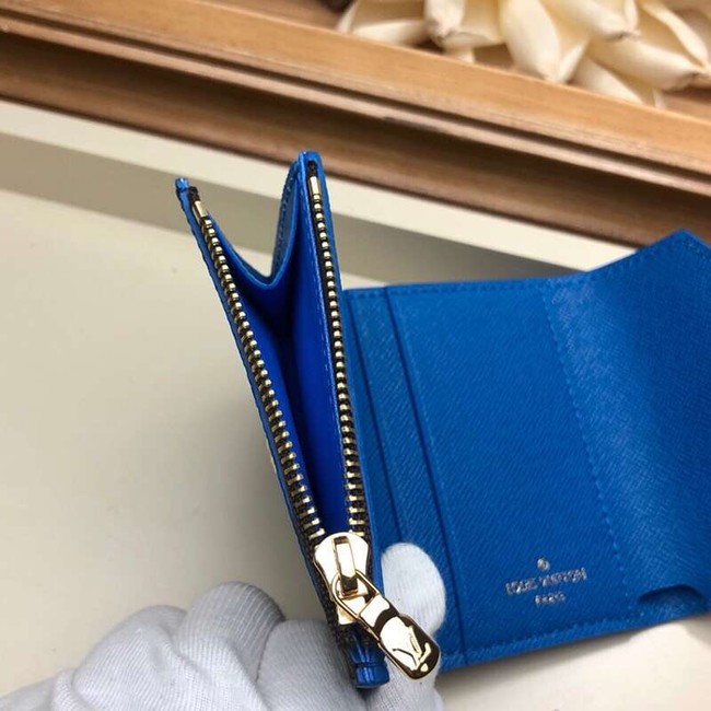 Louis Vuitton ZOE WALLET M63881 BLEU JEAN