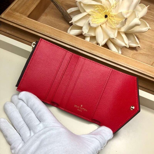 Louis Vuitton ZOE WALLET M63881 Coquelicot