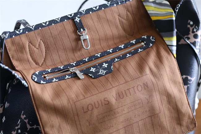 Louis Vuitton Original Monogram Canvas NEVERFULL M41177 black