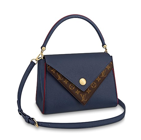 Louis vuitton original DOUBLE V M55022 blue