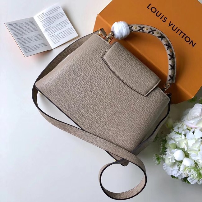 Louis Vuitton CAPUCINES PM M52387 grey