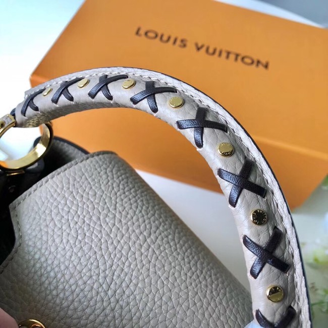 Louis Vuitton CAPUCINES PM M52387 grey