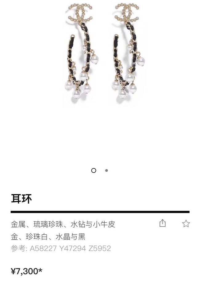 Chanel Earrings CE19454