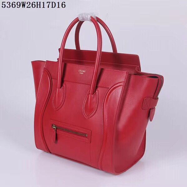 Celine Luggage Micro Tote Bag CLY5369 Red