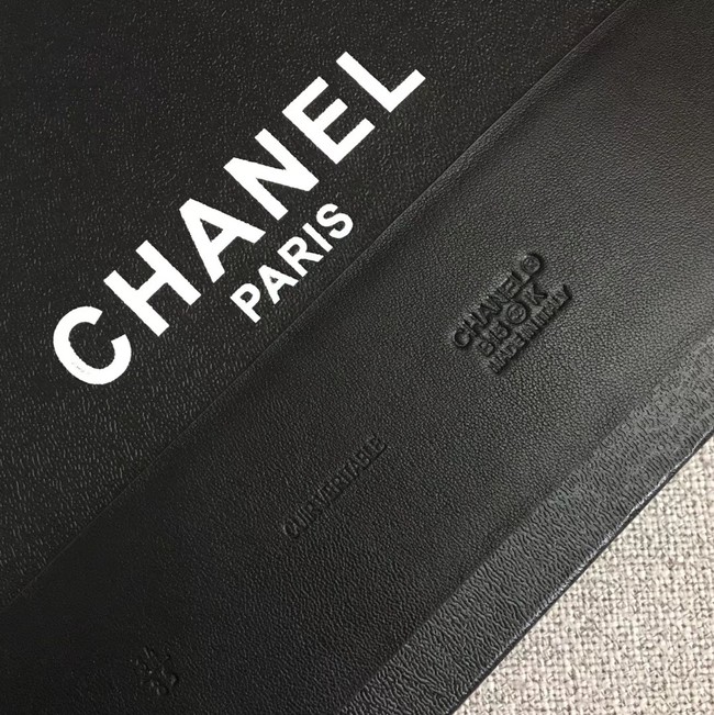 Chanel Wide leather belt with 53 mm CC4270 black