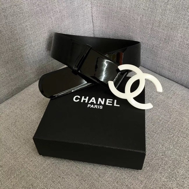 Chanel Wide leather belt with 53 mm CC4272 black	