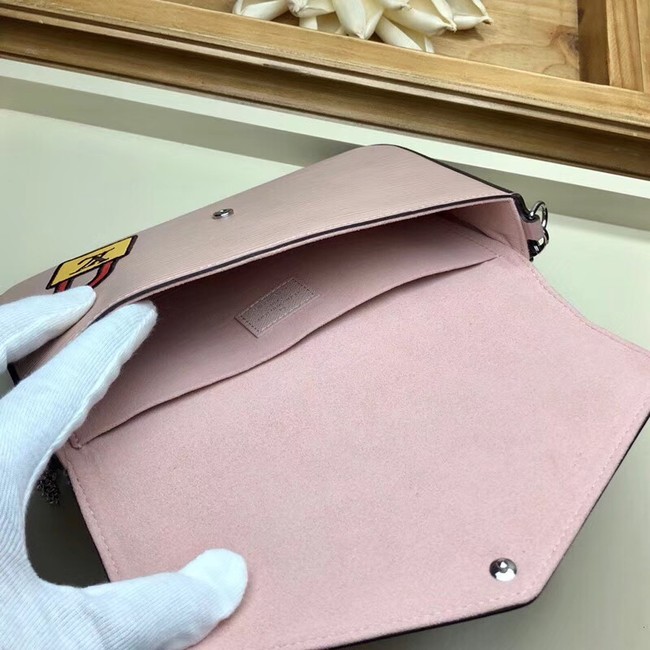 Louis Vuitton POCHETTE FELICIE M63726 Rose Ballerine Pink