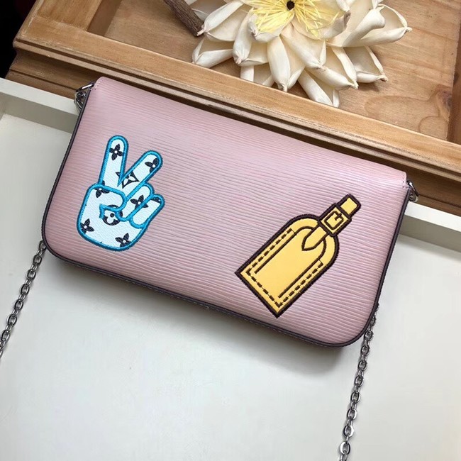 Louis Vuitton POCHETTE FELICIE M63726 Rose Ballerine Pink