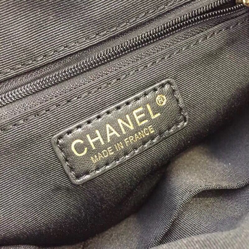 Chanel Caviar Leather Backpack Original Leather 83430 Black