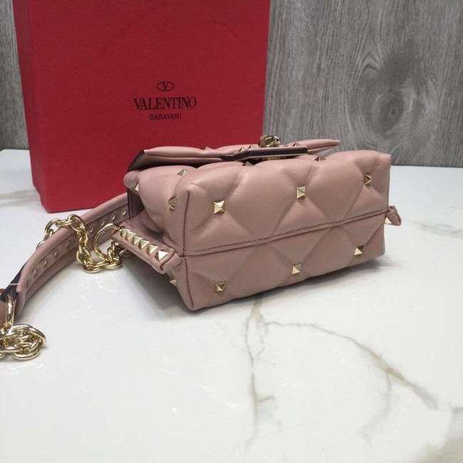 VALENTINO Candy quilted leather cross-body bag 0073 pink