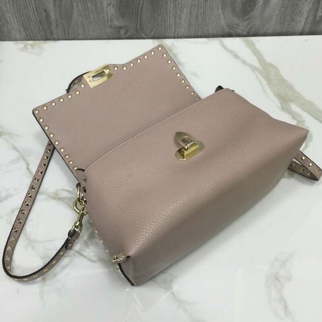 VALENTINO Rockstud leather tote bag V0094 PINK