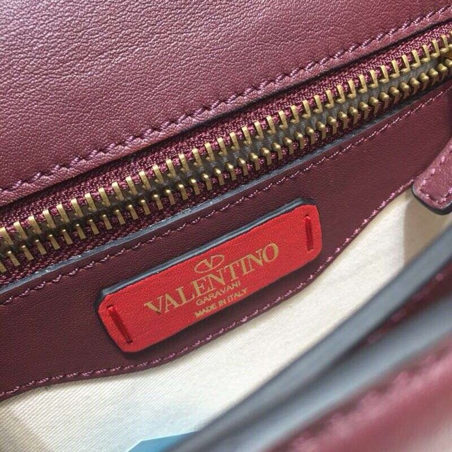 VALENTINO Uptown shoulder bag 3196 dark red
