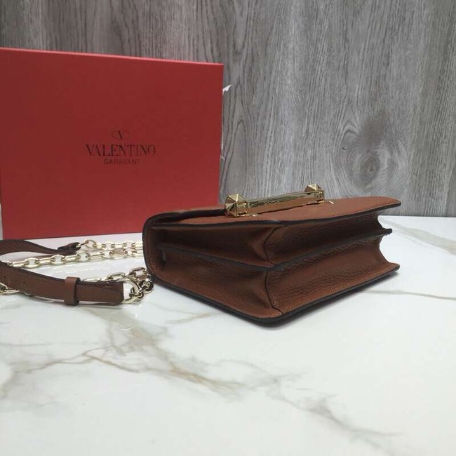 VALENTINO Uptown shoulder bag 3196 dark red