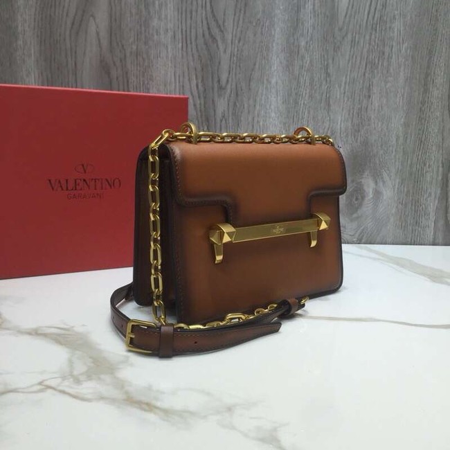 VALENTINO Uptown shoulder bag A3196 brown
