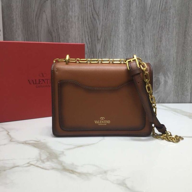 VALENTINO Uptown shoulder bag A3196 brown