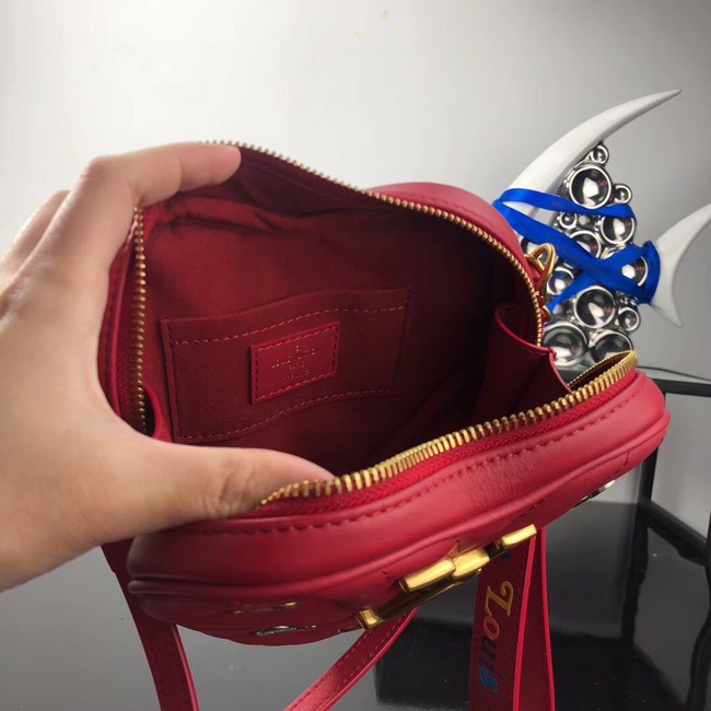 Louis Vuitton HEART BAG NEW WAVE M52794 red