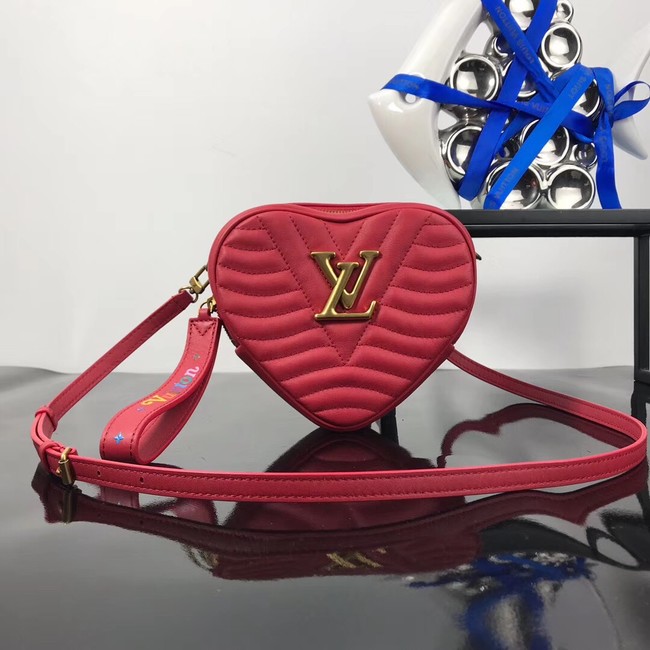 Louis Vuitton HEART BAG NEW WAVE M52796 red