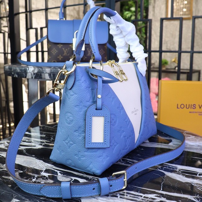 Louis vuitton original V TOTE BB M53886 blue&beige