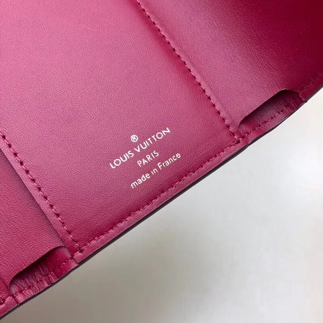 Louis Vuitton CROISETTE COMPACT WALLET N60208 Lie De Vin