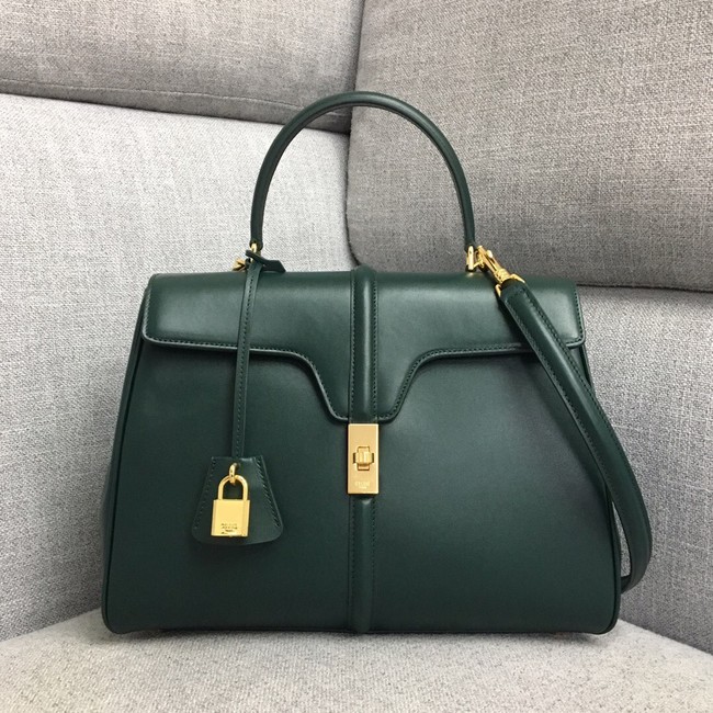 CELINE MEDIUM 16 BAG IN SATINATED CALFSKIN 187373 AMAZONE