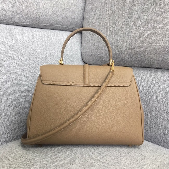 CELINE MEDIUM 16 BAG IN SATINATED CALFSKIN 187373 Khaki