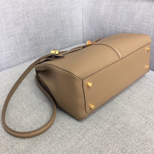 CELINE MEDIUM 16 BAG IN SATINATED CALFSKIN 187373 Khaki