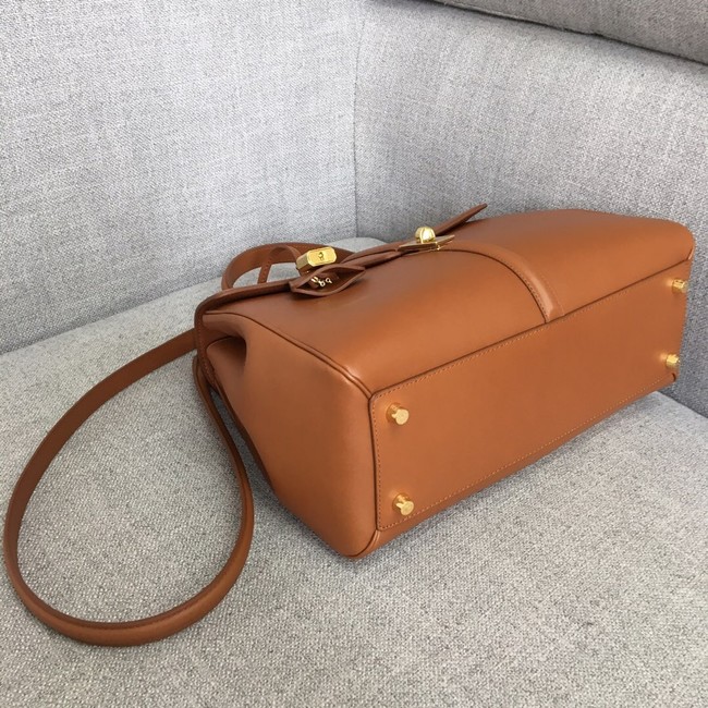 CELINE MEDIUM 16 BAG IN SATINATED CALFSKIN 187373 TAN