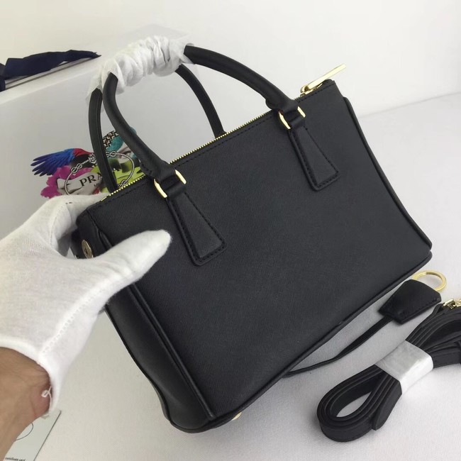 Prada Galleria Small Saffiano Leather Bag BN2316 black