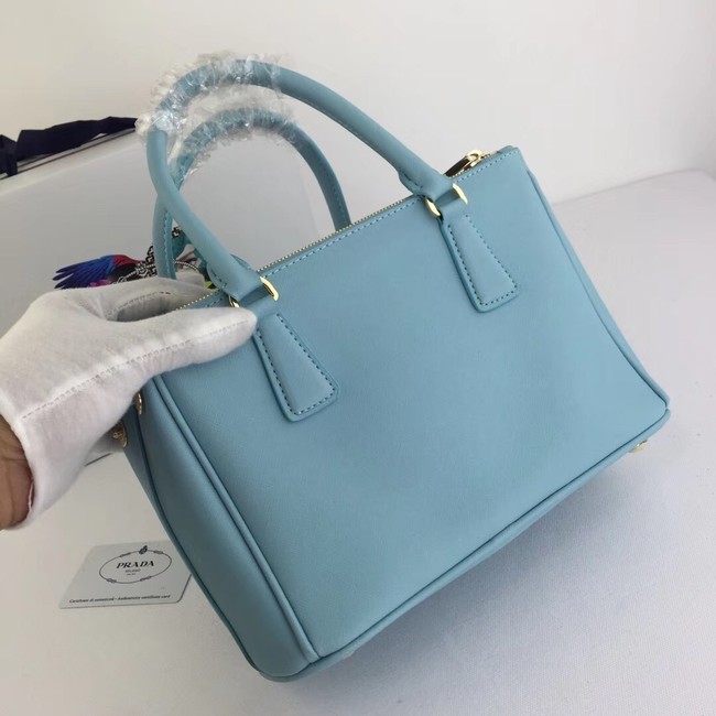 Prada Galleria Small Saffiano Leather Bag BN2316 light blue