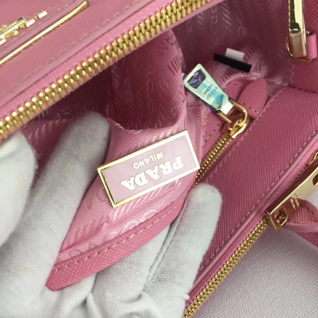 Prada Galleria Small Saffiano Leather Bag BN2316 pink