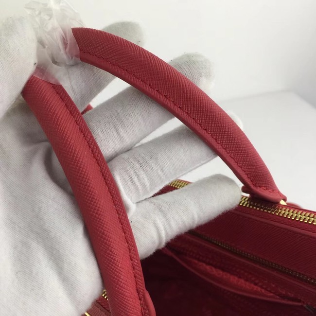 Prada Galleria Small Saffiano Leather Bag BN2316 red