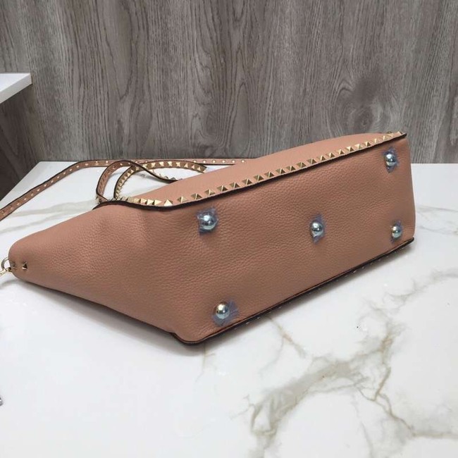 VALENTINO Rockstud large tote 0973 apricot