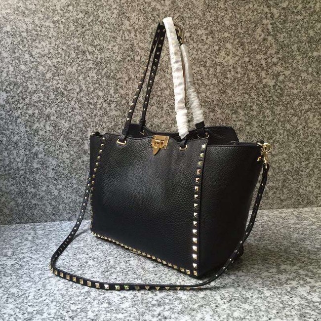 VALENTINO Rockstud large tote 0973 black