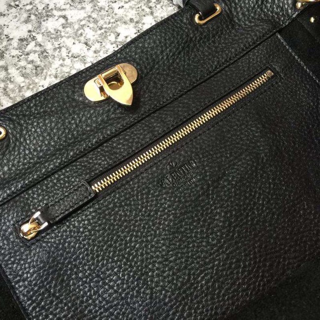 VALENTINO Rockstud large tote 0973 black