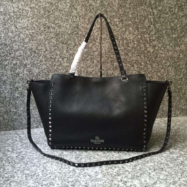 VALENTINO Rockstud large tote A0973 black