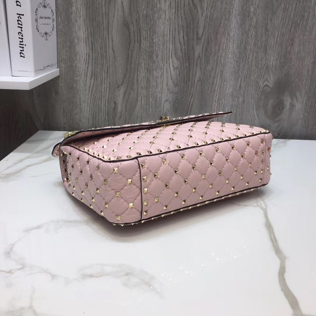 VALENTINO Quilted leather shoulder bag 96593 pink