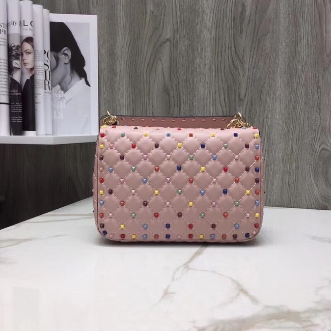 VALENTINO Quilted leather shoulder bag A45276 pink