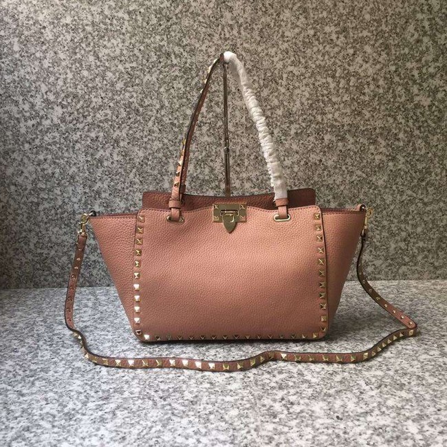 VALENTINO Rockstud medium tote 0972 pink