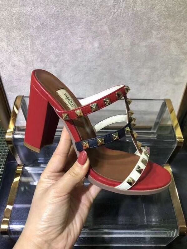 Valentino Leather Sandal Shoes V80666